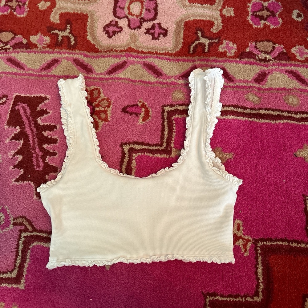 Zara ruffle top